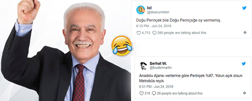 Vatan Partisi Genel Başkanı Doğu Perinçek İle İlgili Atılan 20 Komik Twit
